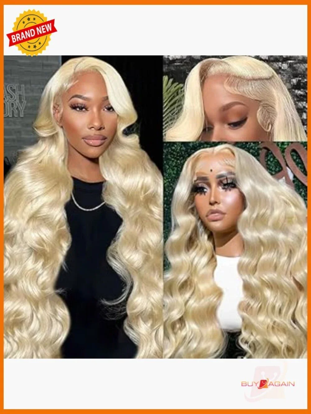 13x6 613 Lace Front Wig Human Hair 28 Inch Body Wave HD Lace 200% Density Pre